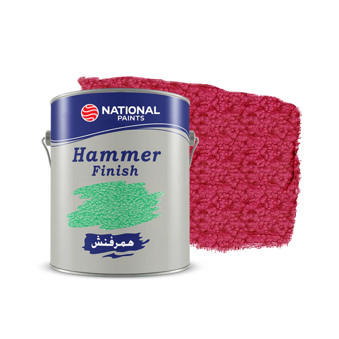 National Hummer finish burgundy paint - National