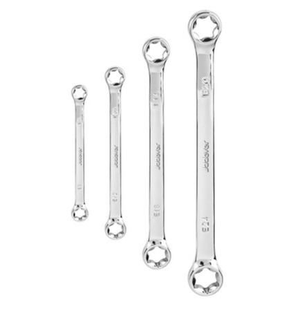 Jadever star wrench set, 4 pieces 