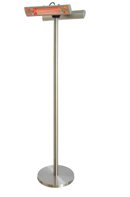 Electric heater in the form of a double vertical lamp, 3000 watts 