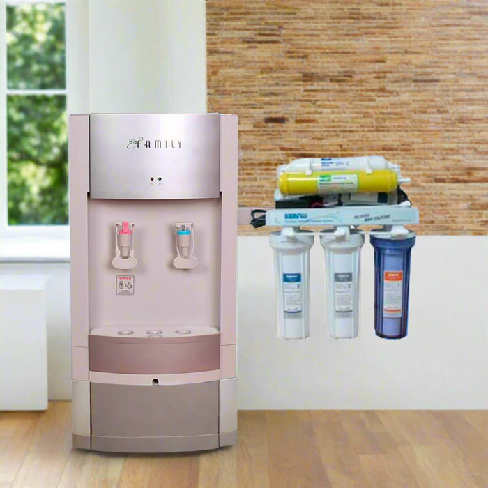 Bio Family water cooler + Family water purification and desalination filter in 6 stages