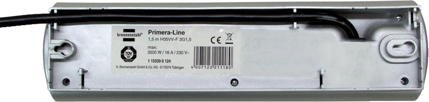 Electrical connection, 8 outlets, 2 meters long - Prinstuhl