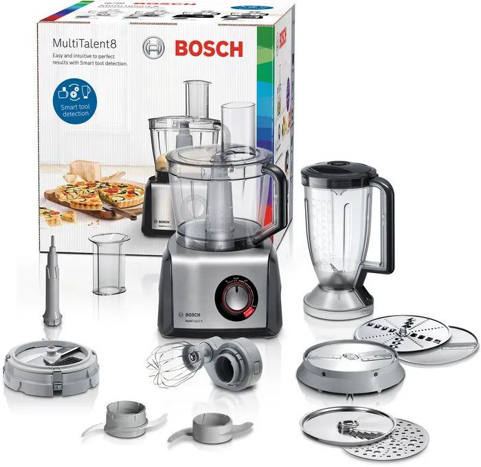 محضرة طعام متعددة الوظائف قوة 1250 واط لون أسود من بوش Bosch