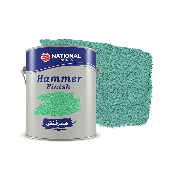 National Hummer Finish Paint, Medium Green - National