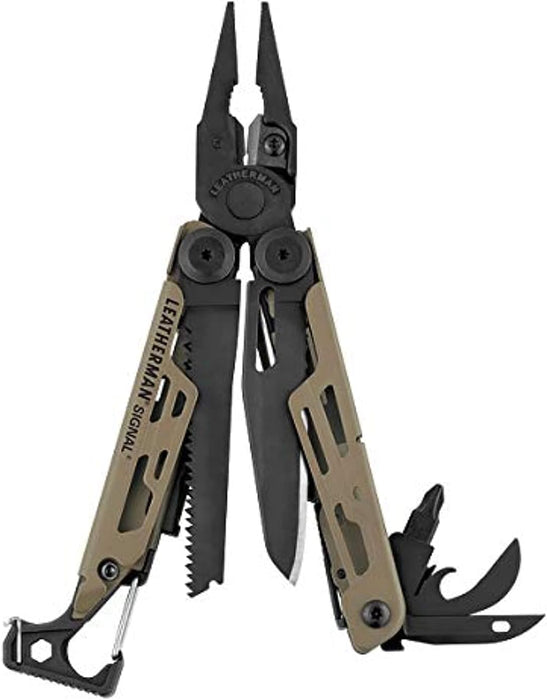 SIGNAL COYOTE TAN - أداة متعددة الاستخدامات من Leatherman