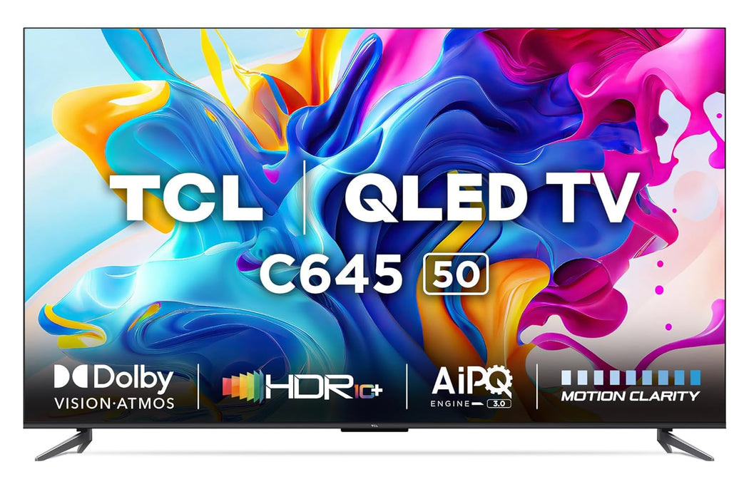 تلفزيون ذكي QLED 4K بحجم 50 انش من TCL