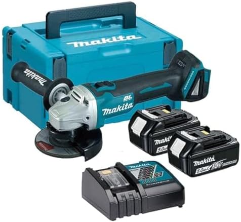 صاروخ زاوية DGA454RTJ شحن 18V بقطر 115ملم بدون فحمات من ماكيتا Makita