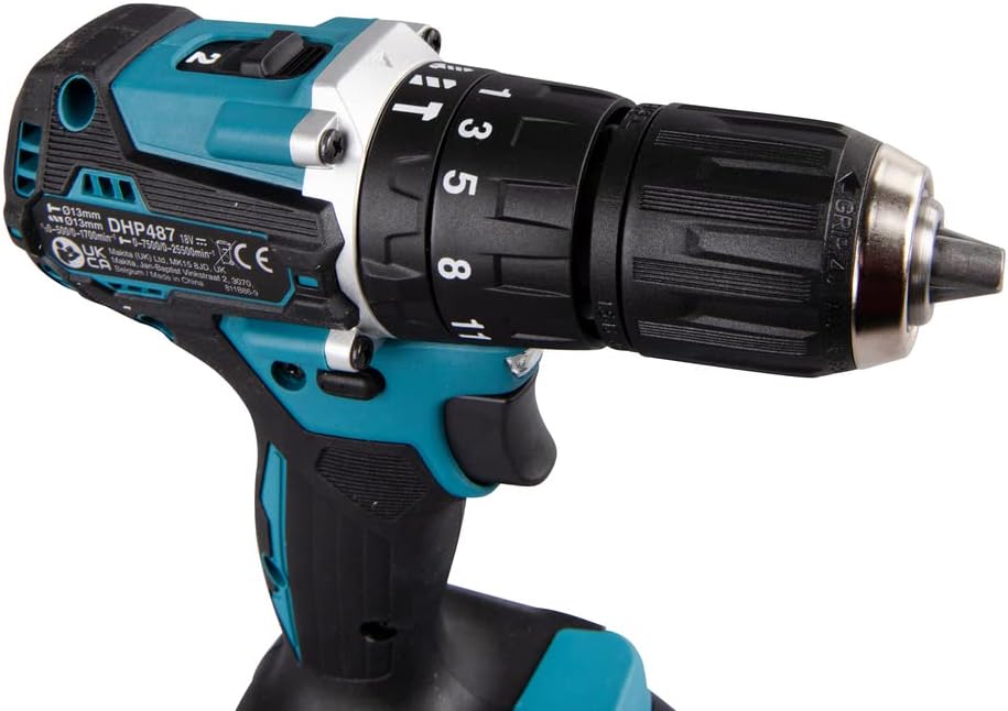 دريل شحن DHP487Z بدون فحملت 18 V بدون بطارية وشاحن من ماكيتا Makita