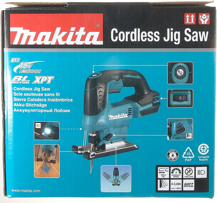 منشار DJV184Z تخريقة شحن 18 V بدون بطارية وشاحن من ماكيتا Makita