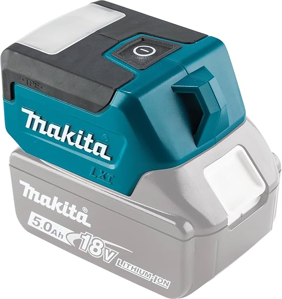 مصباح يدوd 18V LED صغير DML817 مع مدخل USB لشحن بدون بطاريةو شاحن من ماكيتا Makita