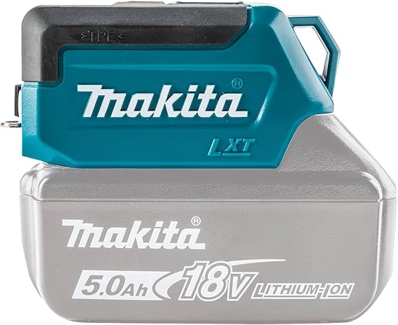 مصباح يدوd 18V LED صغير DML817 مع مدخل USB لشحن بدون بطاريةو شاحن من ماكيتا Makita