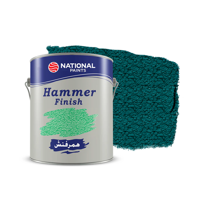 National Hummer Finish Dark Turquoise Paint - National