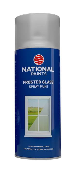 National Paints Frosted Glass Spray Paint  02