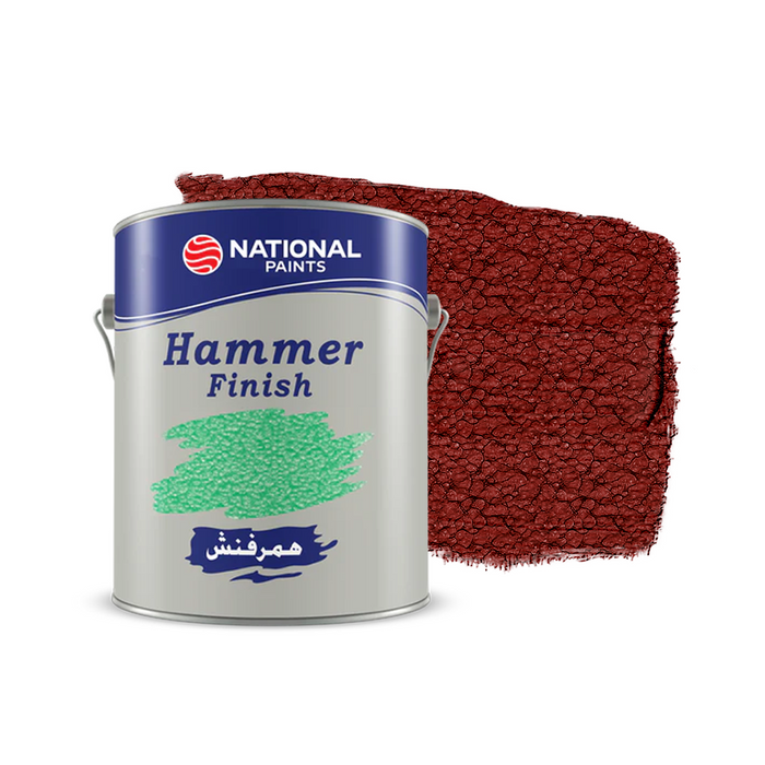 National Hummer Finish paint, reddish brown - National