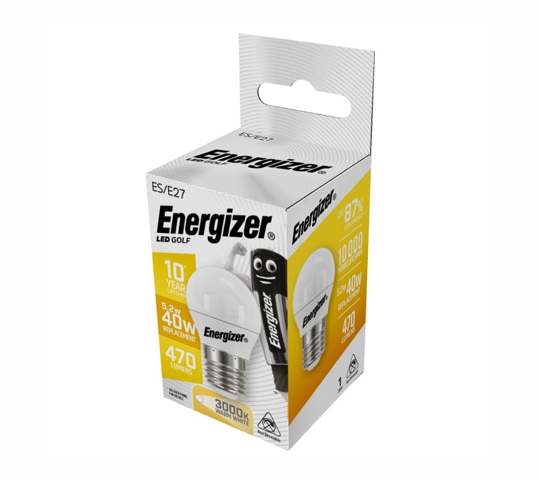 LED bulb, 6 watts, S27, Energizer 