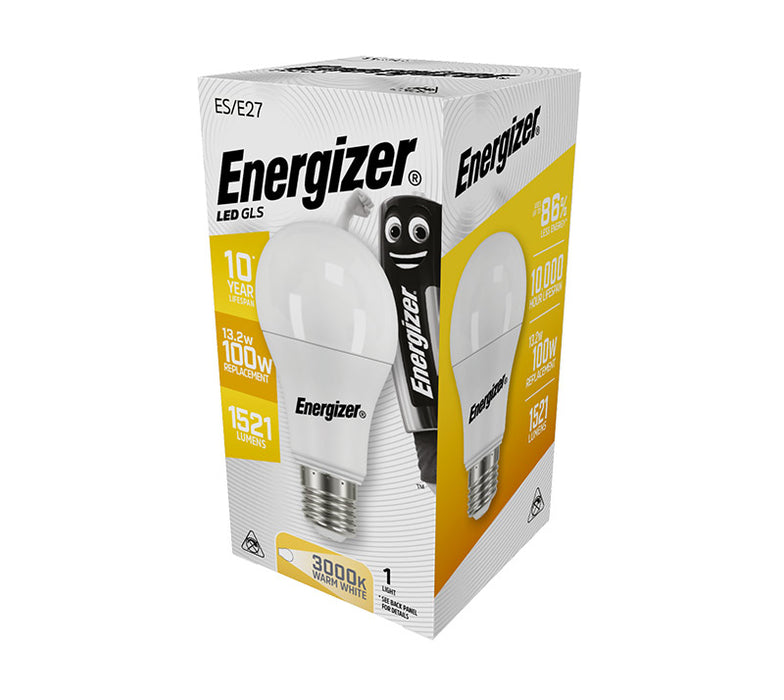 LED bulb 15 watts, 27 cm, desert - Energizer 