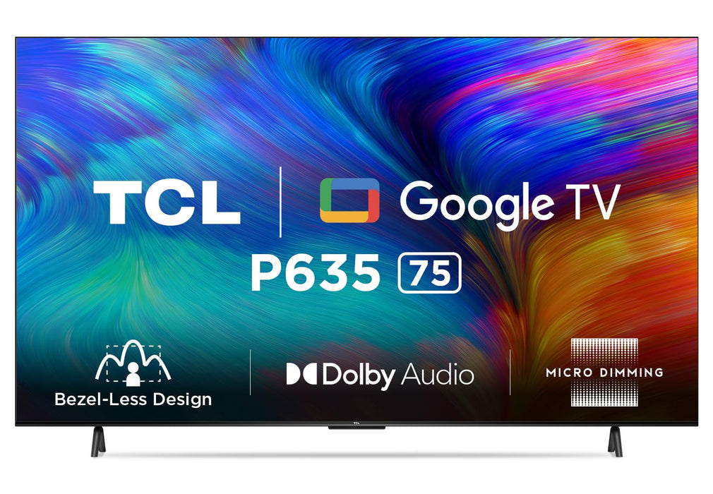 تلفزيون ذكي 4K LED بحجم 75 انش من TCL