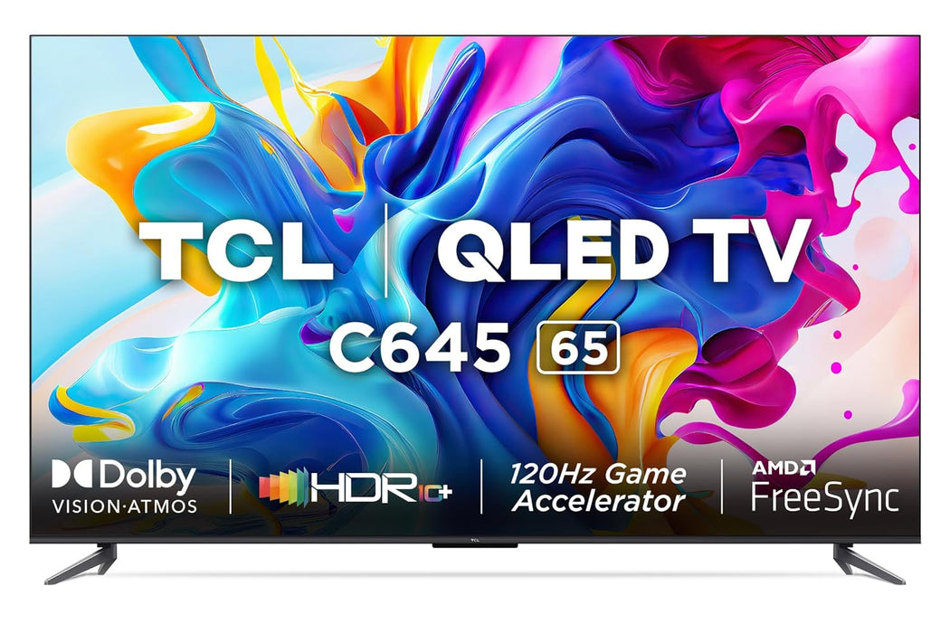 تلفزيون ذكي QLED 4K بحجم 65 انش من TCL