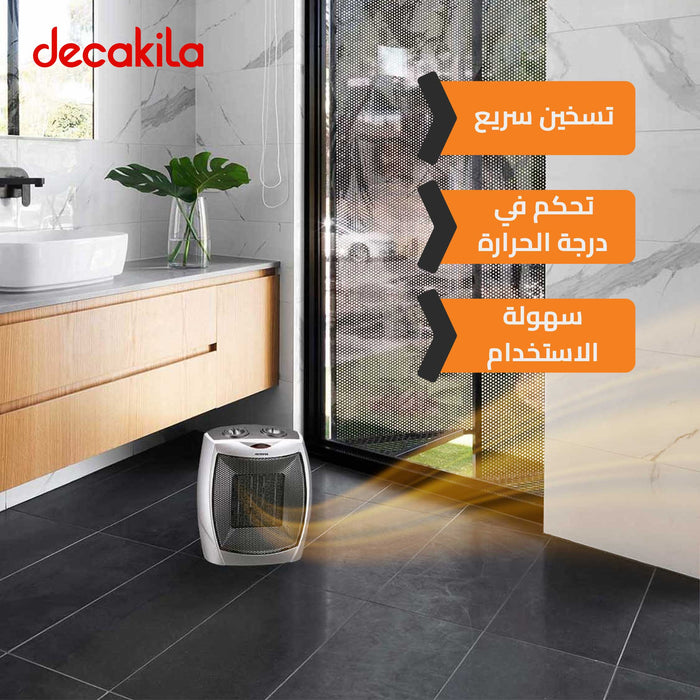 صوبة كهرباء 1500 واط سيراميك من دكاكيلا-Decakila