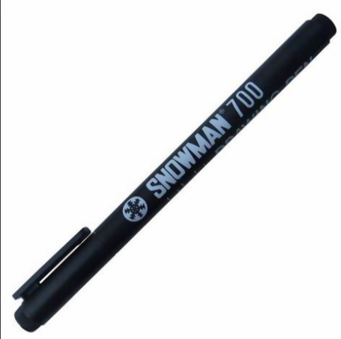 SNOWMAN DRAWING PEN for Calligraphy