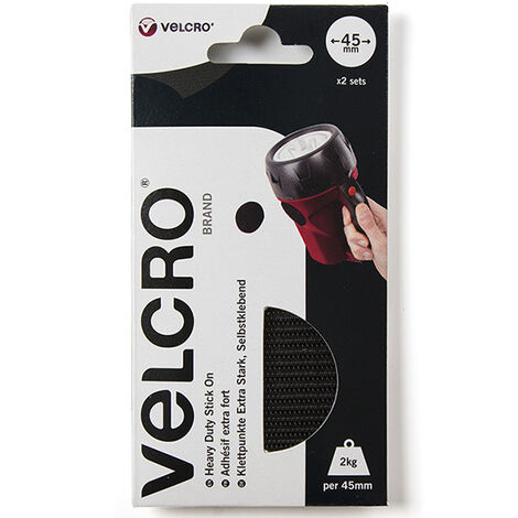 لاصق ناعم و خشن شكل دائري من VELCRO. مؤسسة اسامة الخطيب