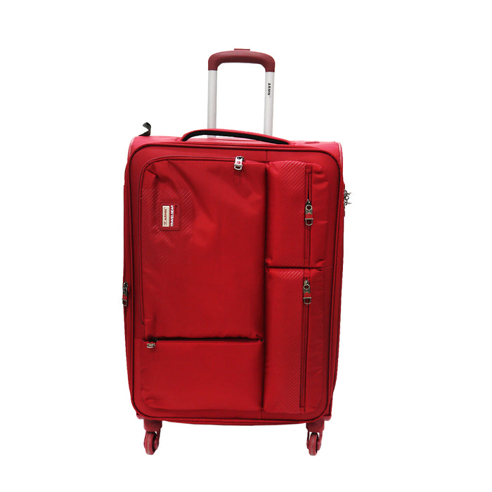 ARMN Leverage Set of 3 Luggage Bags - Red