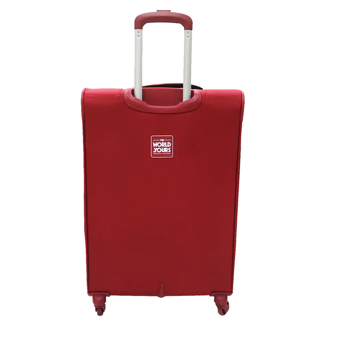 ARMN Leverage Set of 3 Luggage Bags - Red