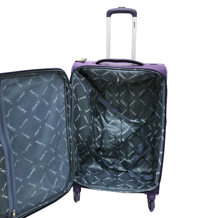 ARMN Leverage Set of 3 Luggage Bags - Purple