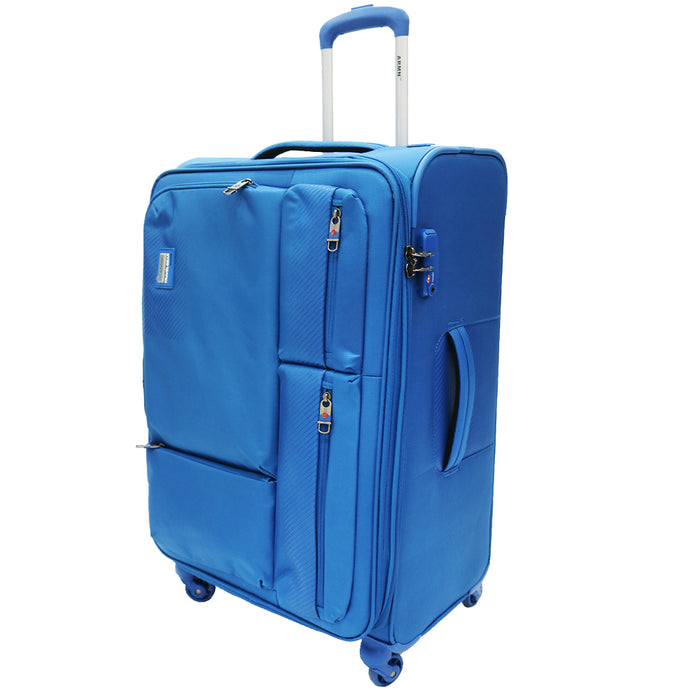 ARMN Leverage Set of 3 Luggage Bags - Blue