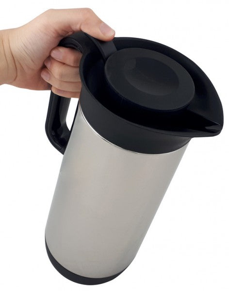 Helios Contur 1 Liter Thermos - Steel