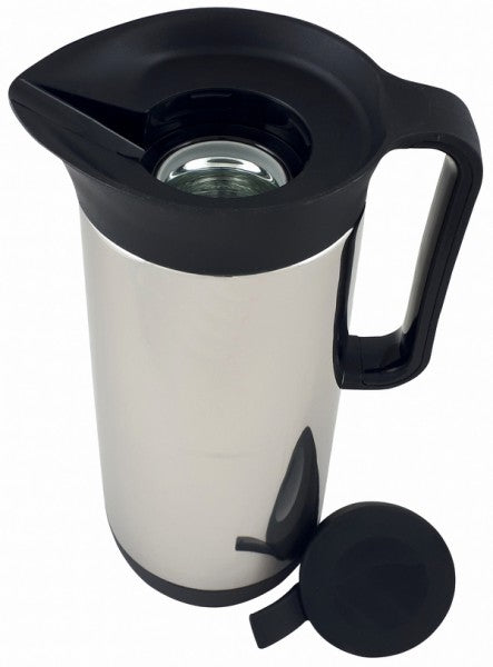 Helios Contur 1 Liter Thermos - Steel