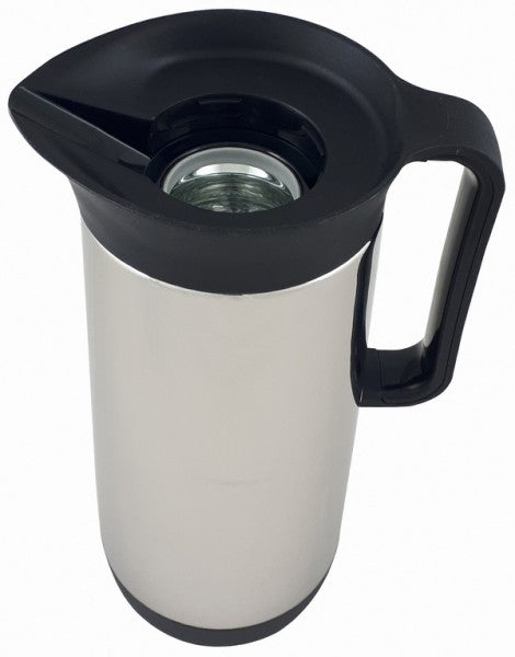 Helios Contur 1 Liter Thermos - Steel