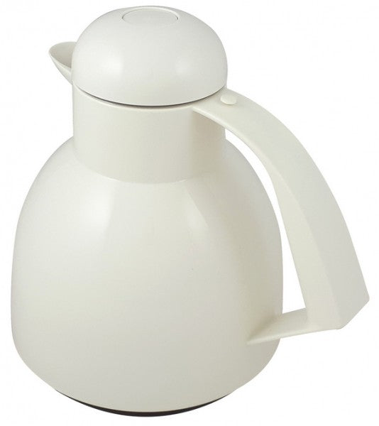 Helios Day-Push 1L Thermos - White