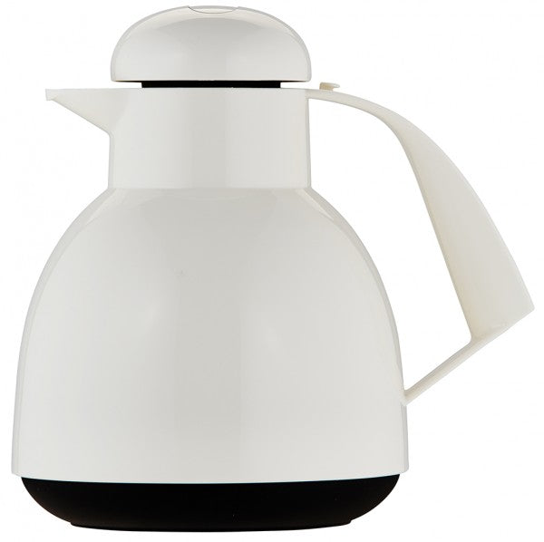 Helios brand Day-Push 1L Vacuum Jug - White