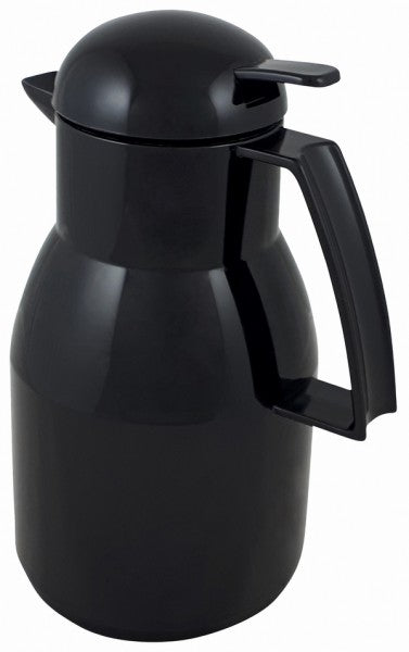 Helios Top Push 1L Thermos - Black