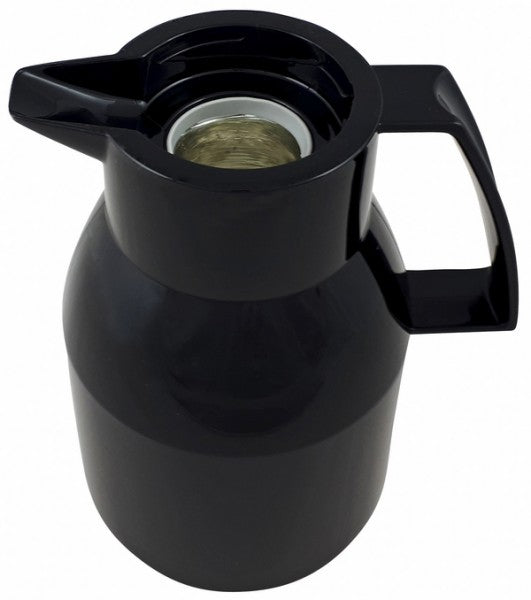 Helios Top Push 1L Thermos - Black