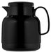 Helios brand Mondo 1L Vacuum Jug with Tea Strainer - Black