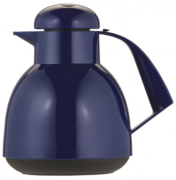 Helios brand Day-Push 1L Vacuum Jug - Dark Blue