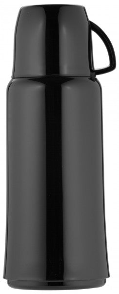 Helios brand Elegance 1L Vacuum Flask - Black