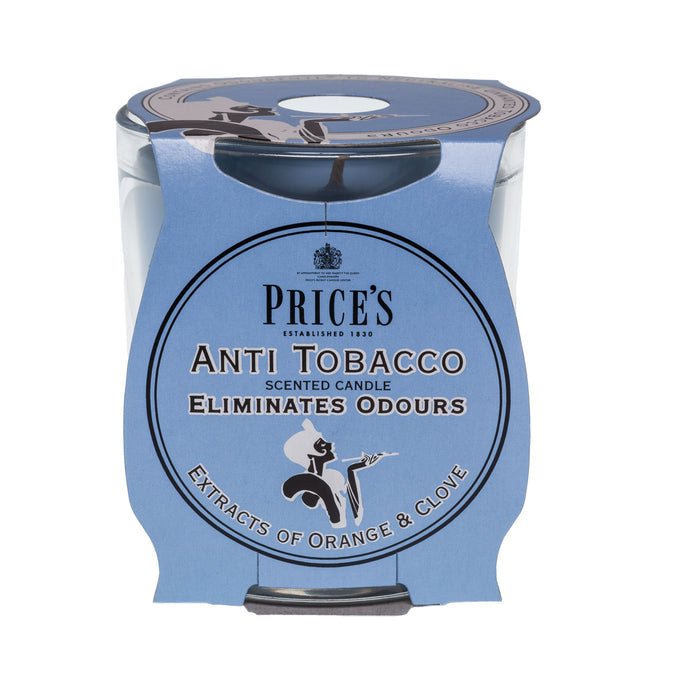 Price's Cigarette Deodorizing Cup Scented Candle