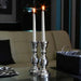 Price's brand Venetian Set of 2 Candles - Silver