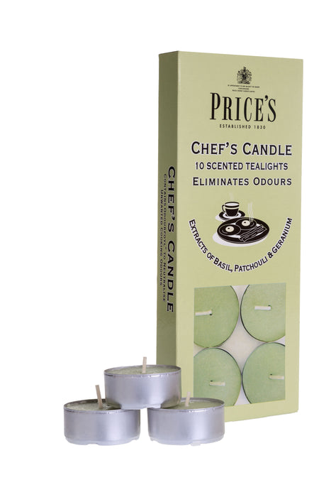 Price's brand Chef's 10-Piece Tealight Set