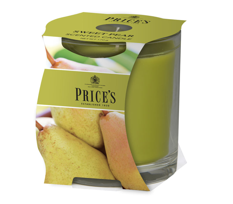 Price's brand Candle Cluster - Iced Pear