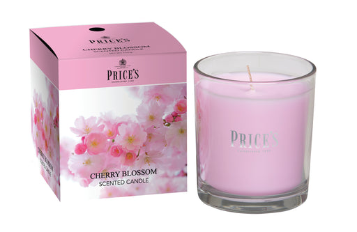 Price's brand Candle Jar - Cherry Blossom