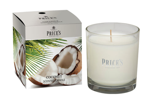 Price's brand Candle Jar - Coconut