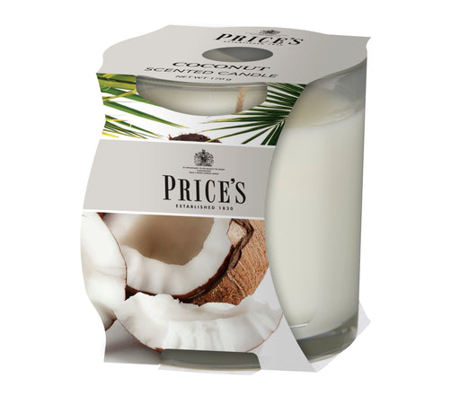 Price's brand Candle Cluster - Coconut