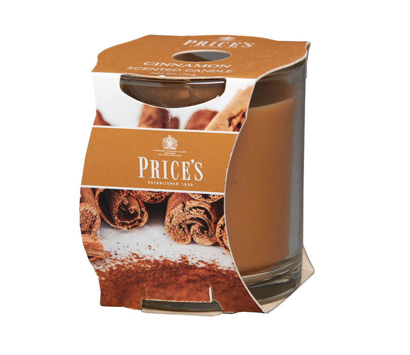 Price's brand Candle Cluster - Cinnamon