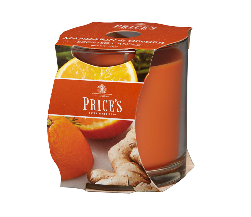 Price's brand Candle Cluster - Mandarin & Ginger