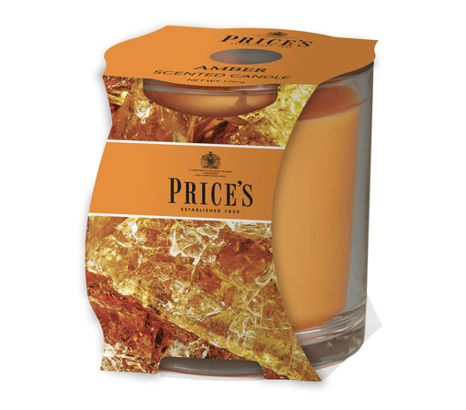 Price's brand Candle Cluster - Amber