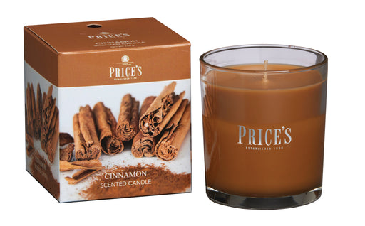 Price's brand Candle Jar - Cinnamon