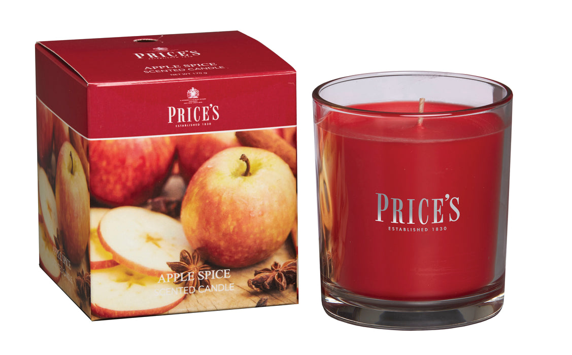 Price's brand Candle Jar - Apple Spice